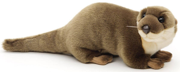 Loutre, debout, 45 cm (longueur), peluche Uni Toys
