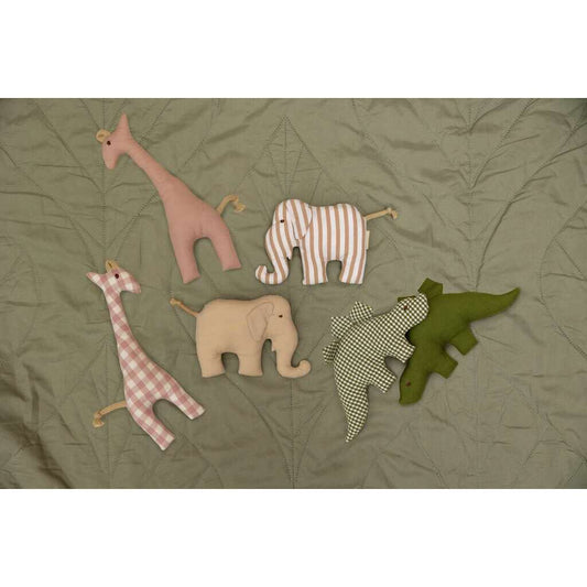 Roofzuchtige groene dino