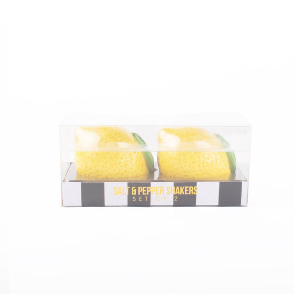 Salière et poivrière Citrons – vue 2
