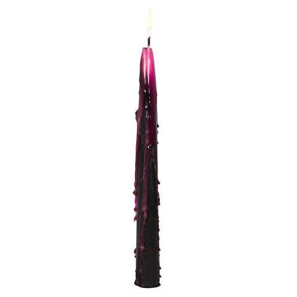 Set of 4 pink gothic "Vampire Tears" candles