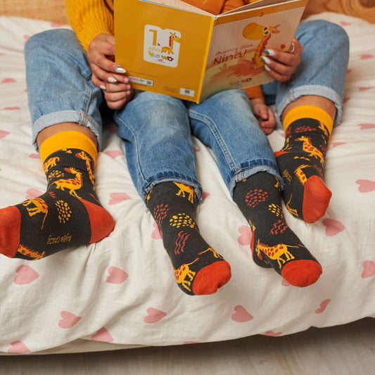 Chaussettes Enfant Girafes