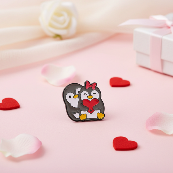 Pinguine verliebt Anstecknadeln