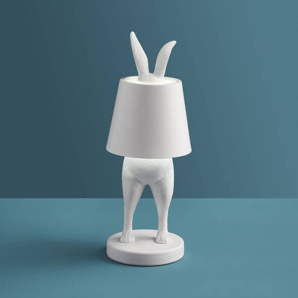 Hiding Rabbit LED Table Lamp, White