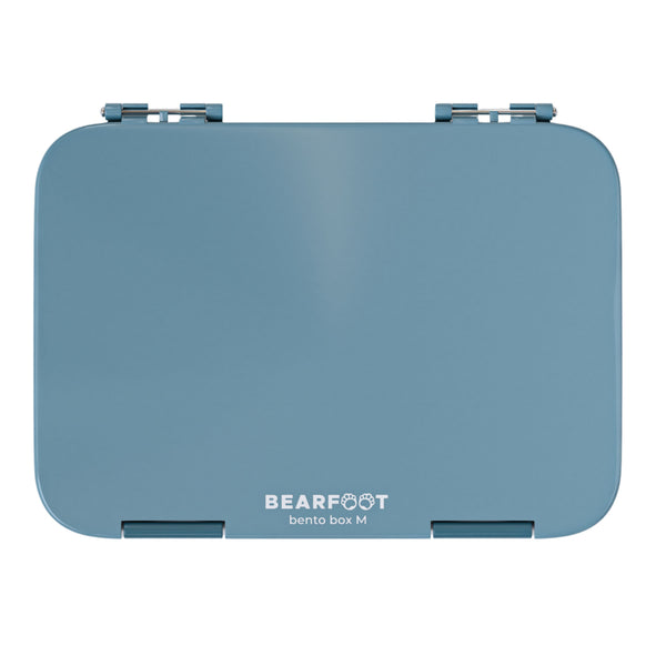 Children's lunchbox with compartments, lunch box, Bento box - Blue