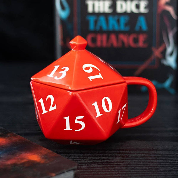 3D Mok D20 Rood