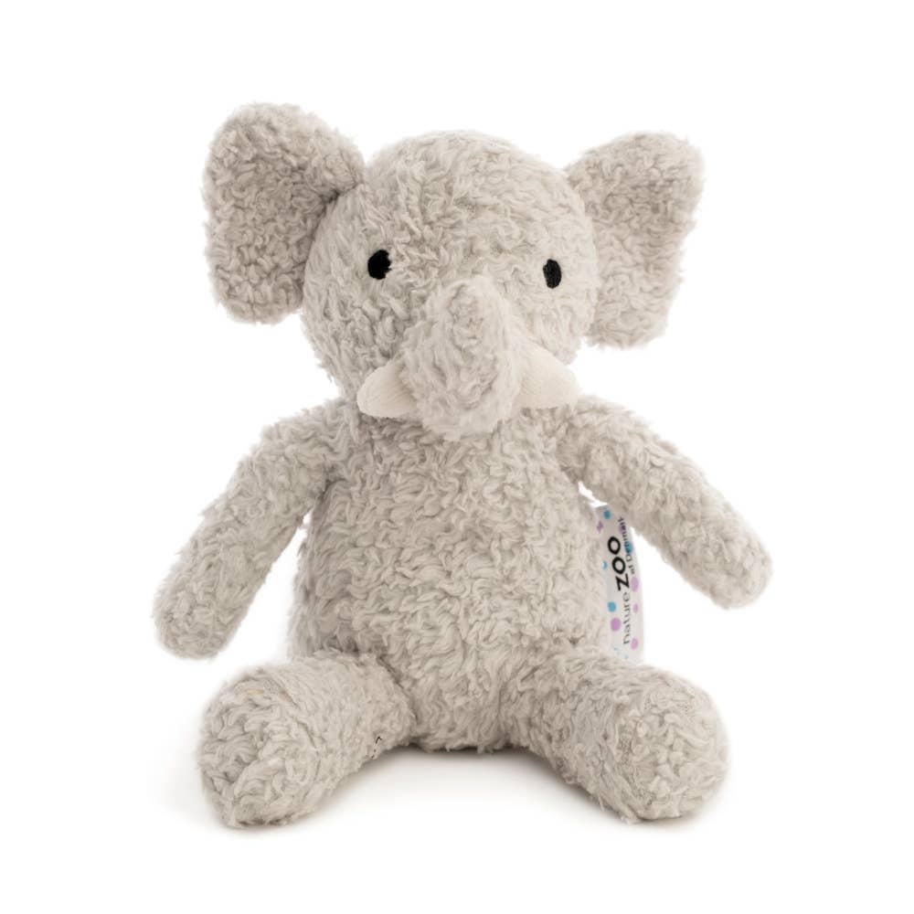 Organic grey elephant teddy bear