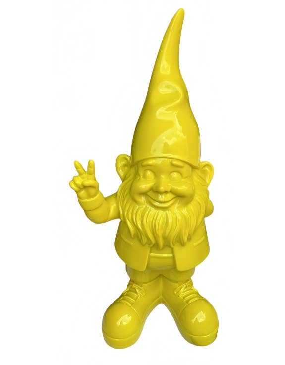 Nain de Jardin "Paix" Jaune M