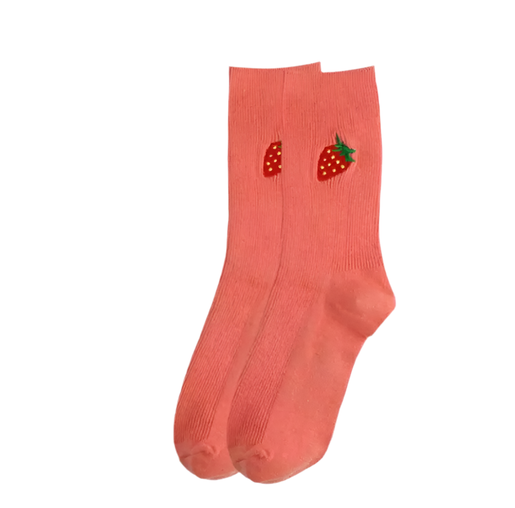 chaussettes fraise mrcol
