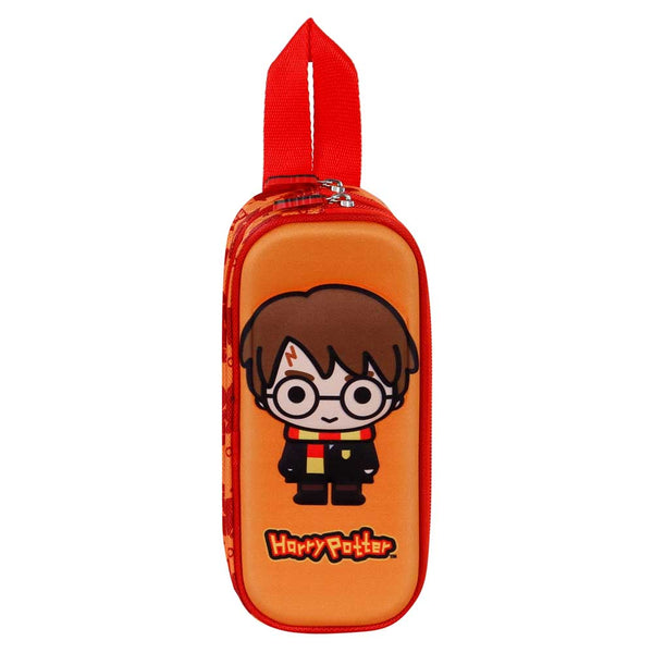 Harry Potter Bobblehead-3D Double Pencil Case