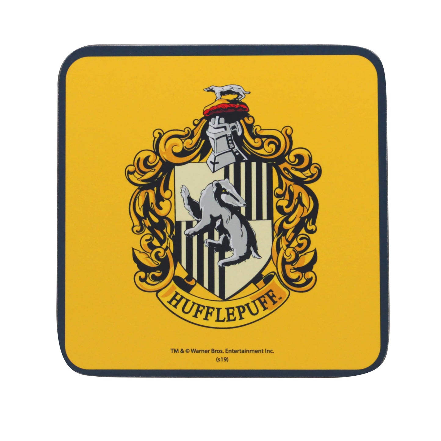 Harry Potter coasters - Hufflepuff
