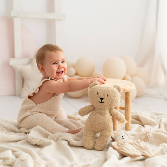 Peluche Ours Teddy - Marron Clair