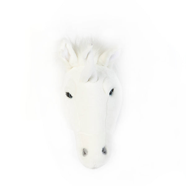 Décoration Murale Peluche Claire la licorne blanche - Wild & Soft