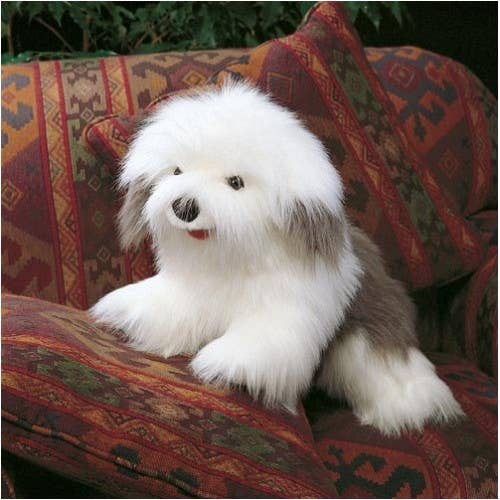 Marionnette à main Bobtail/Chien de berger 2029 Folkmanis réaliste