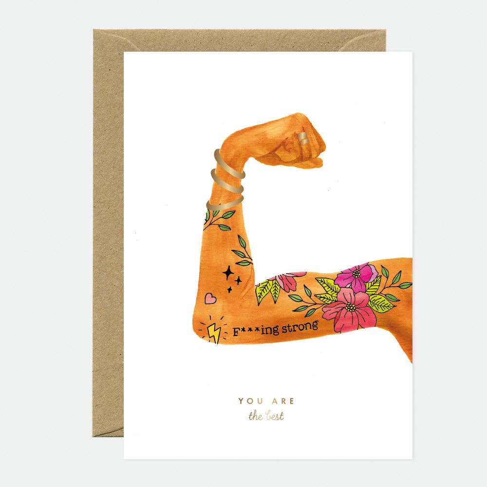 Carte de vœux Femme « You are the Best»