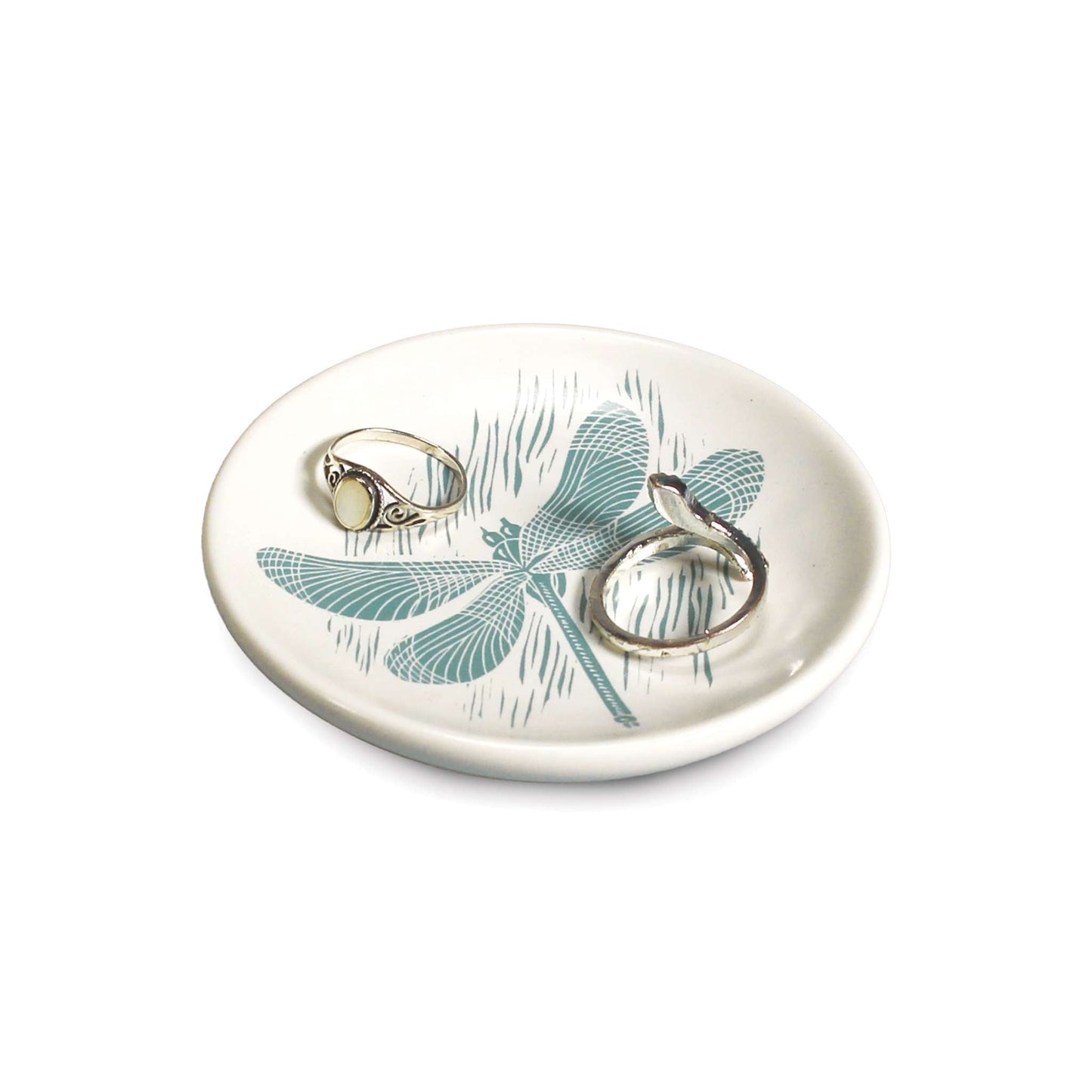Kate Heiss Powder blue trinket tray – 8 cm
