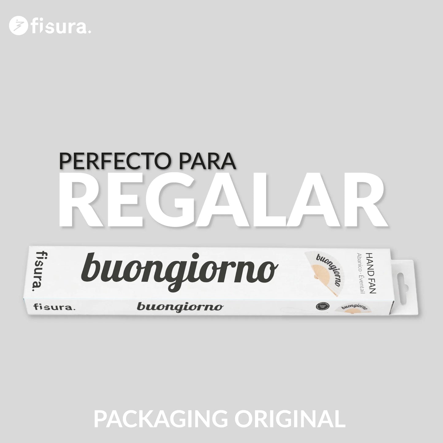 Éventail « Buongiorno » – Fisura – vue 6