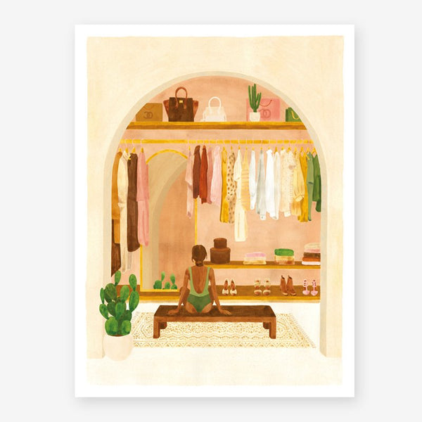 Walk-in closet - Poster