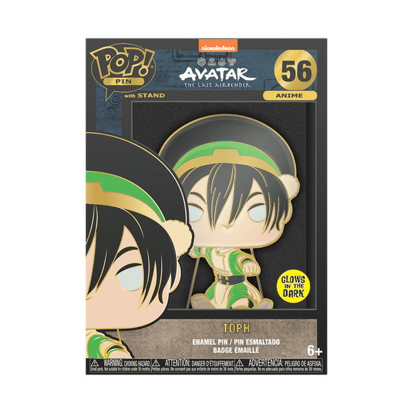 Funko Pop! Pin Toph Beifong – Avatar, le dernier maître de l'air