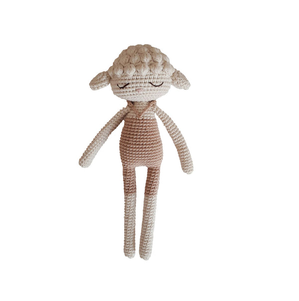 Beige lamb comforter