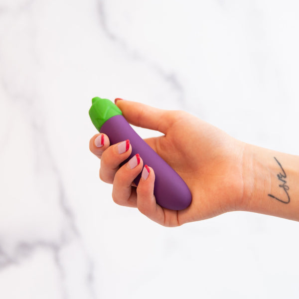 Vibrant Eggplant Emoji