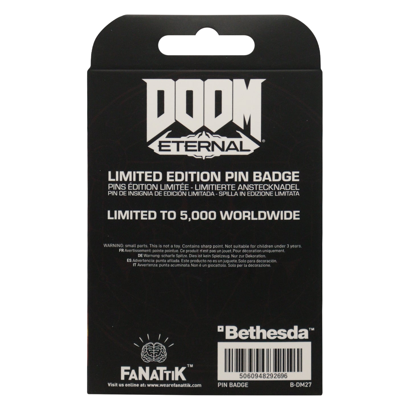 Doom Slayer Pin - Beperkte oplage