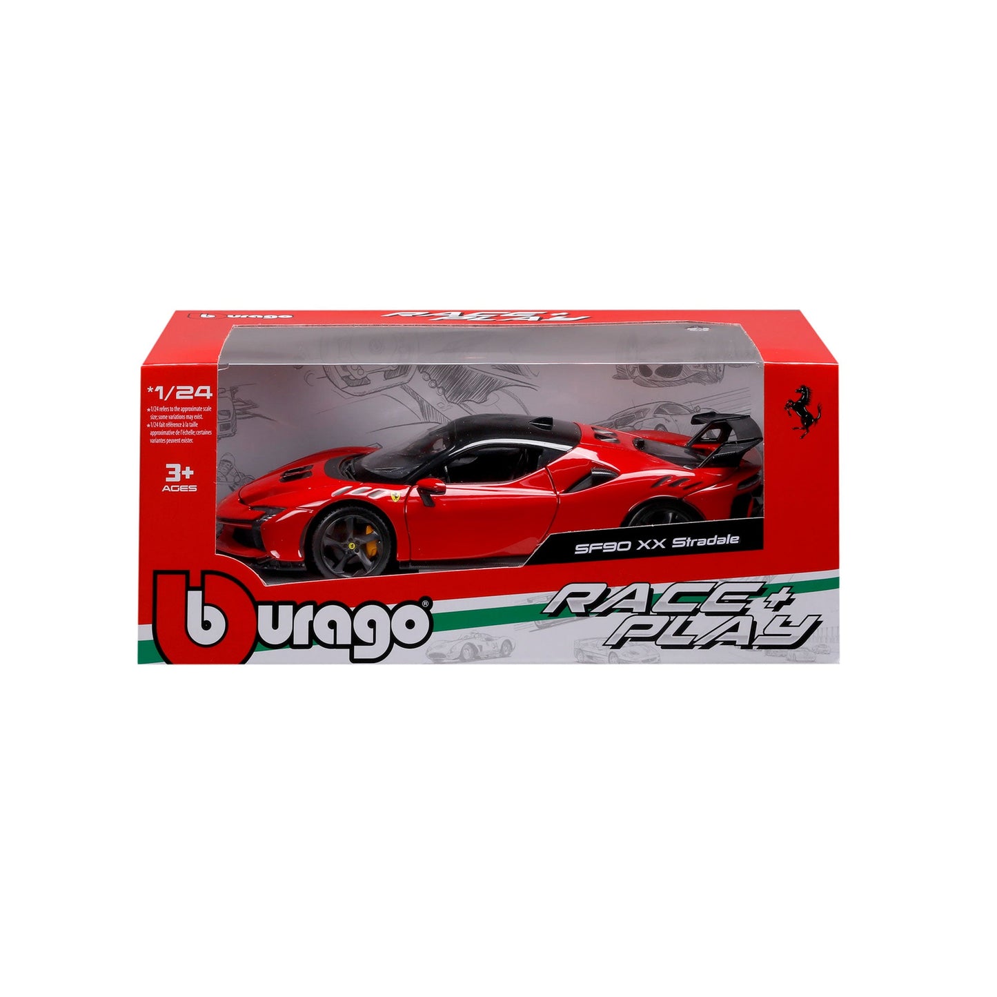 1:24 FERRARI RACE & PLAY (SANS SUPPORT) - SF90 STRADALE