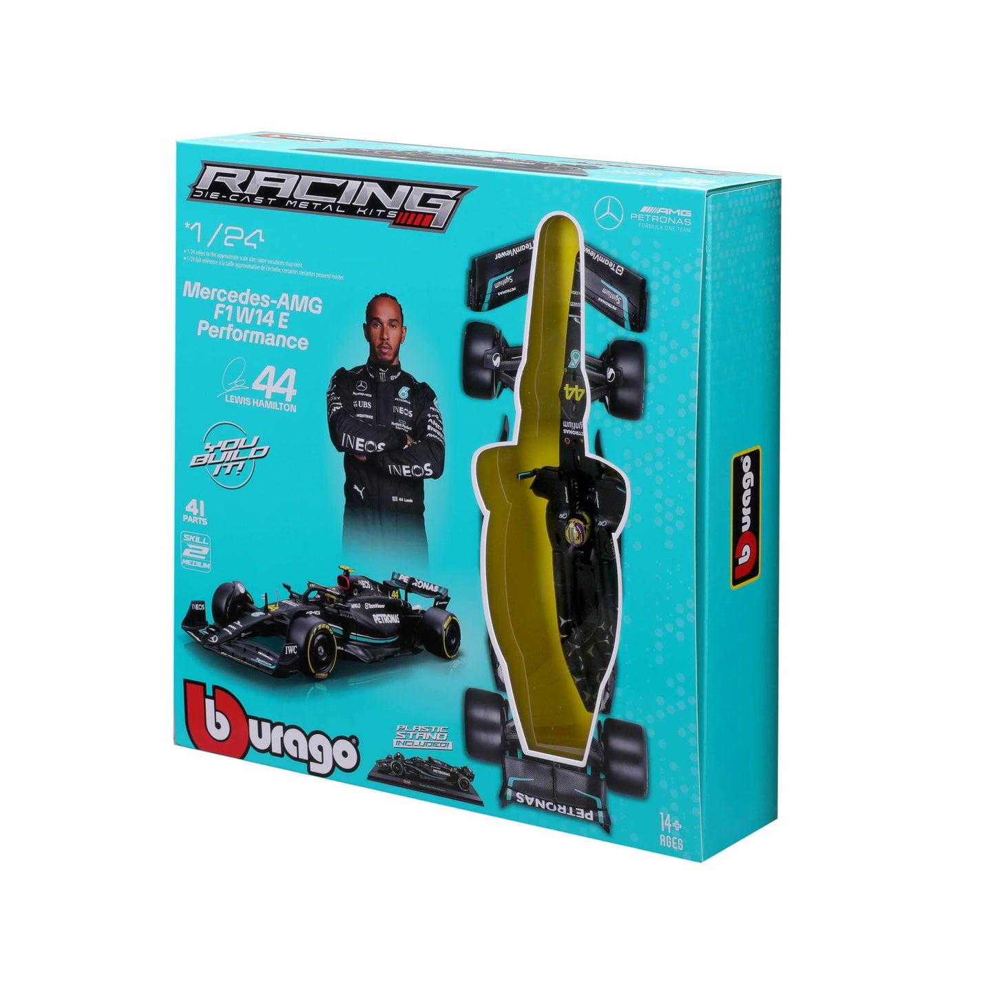 1:24 F1 W14 2023 MODEL HAMILTON
