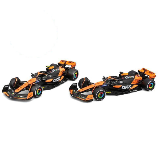 1:43 F1 MCLAREN MCL38 2024 NORRIS IN A 12-PIECE DISPLAY
