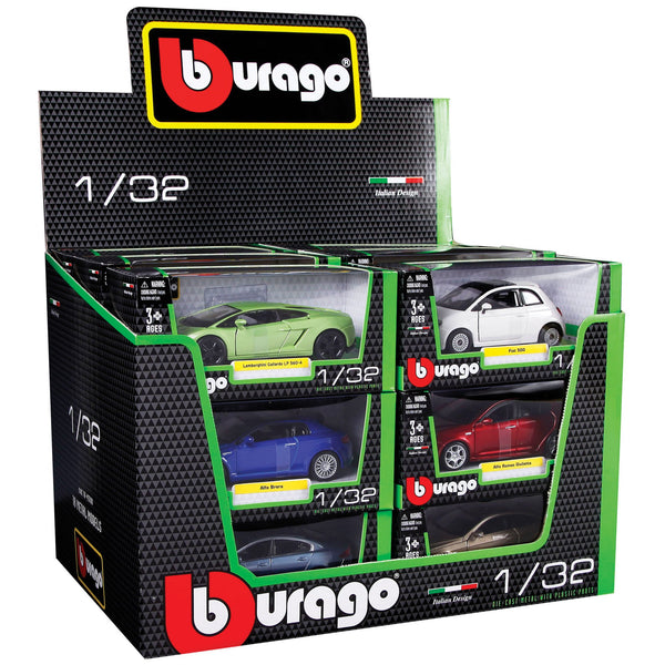 CLASSIC CAR ASSORTMENT 1:32 DISPLAY 18 PIECES