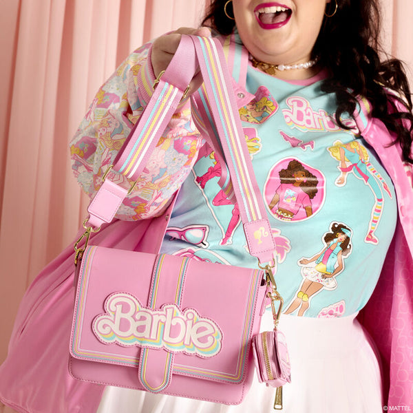 Barbie 65 Anniversary Logo Shoulder Bag