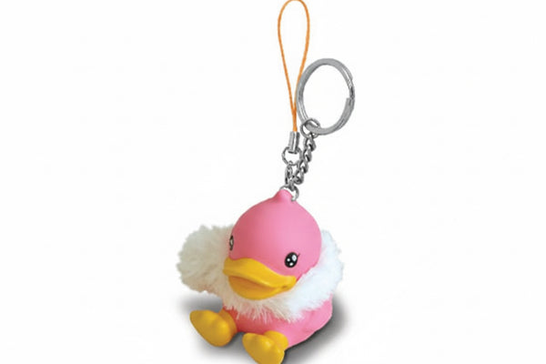 Porte-Clés Canard Rose