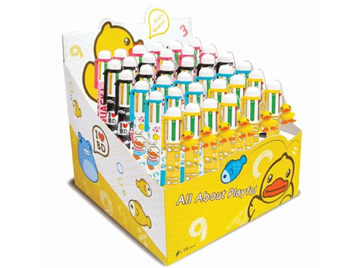 6 kleuren eendenpen