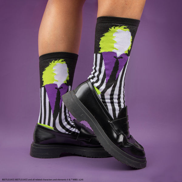 Beetlejuice 3 Pair Sock Set