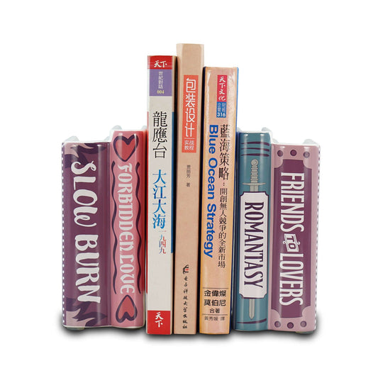 Set of 2 Romantasy Bookends