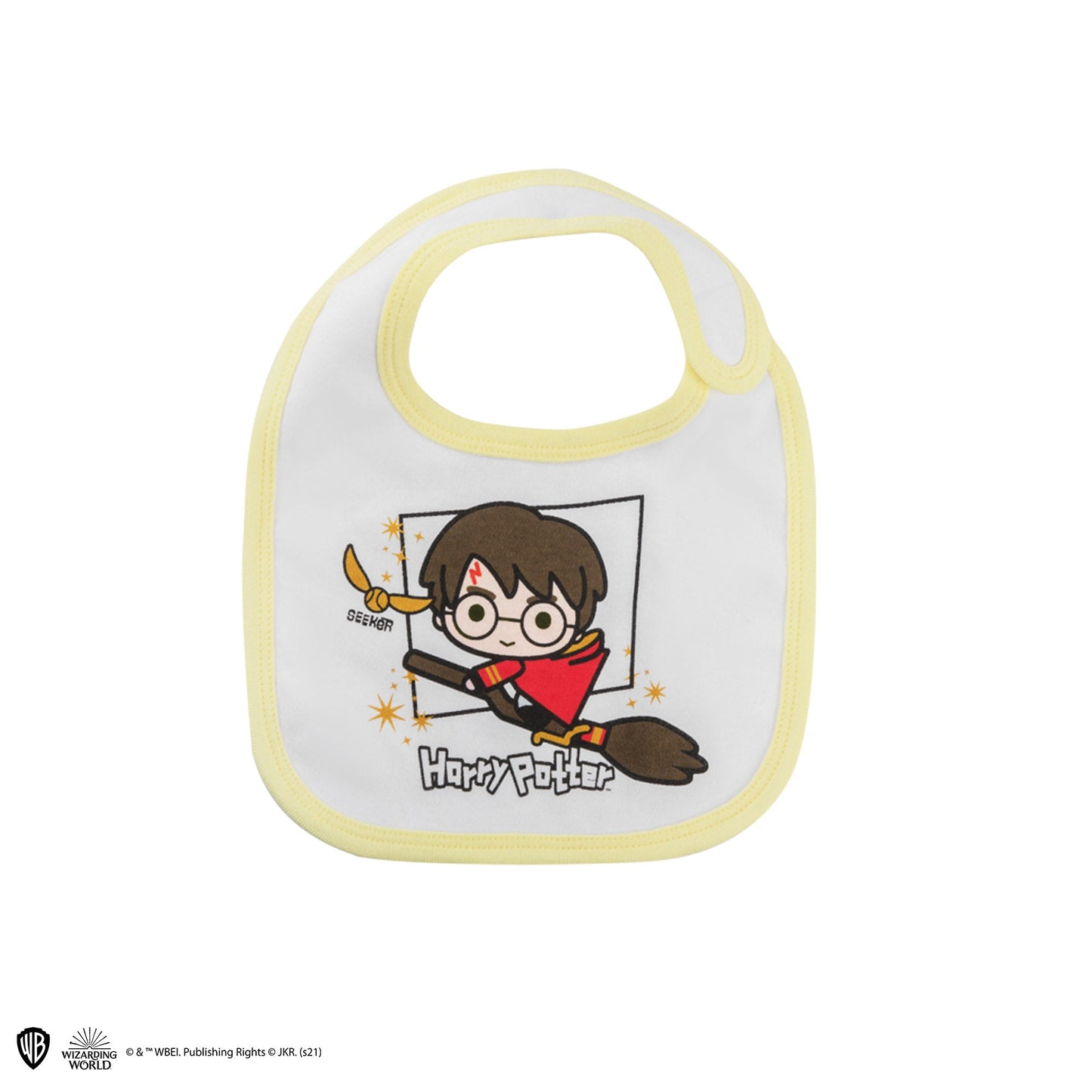 Baby bodysuit and "Little Wizard" bib
