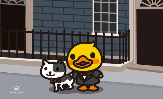 Porte Clés Canard Gentleman