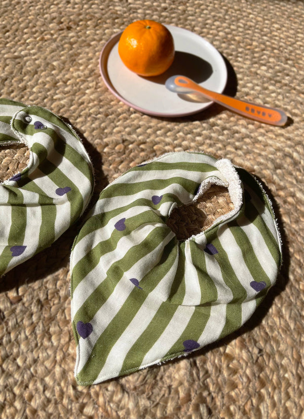 Set of 2 bandana bibs - MAEL