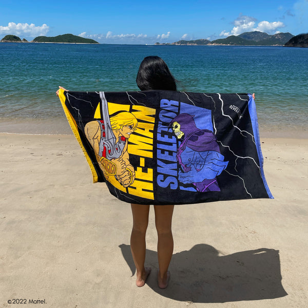 *He-Man & Skeletor beach towel