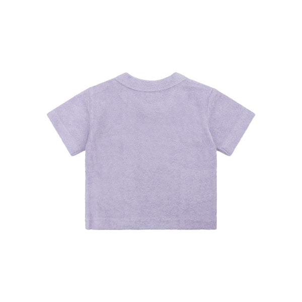 Beach T-Shirt Girls - Terry - Lilac