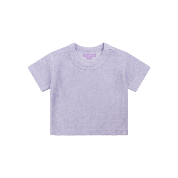 Beach T-Shirt Girls - Terry - Lilac