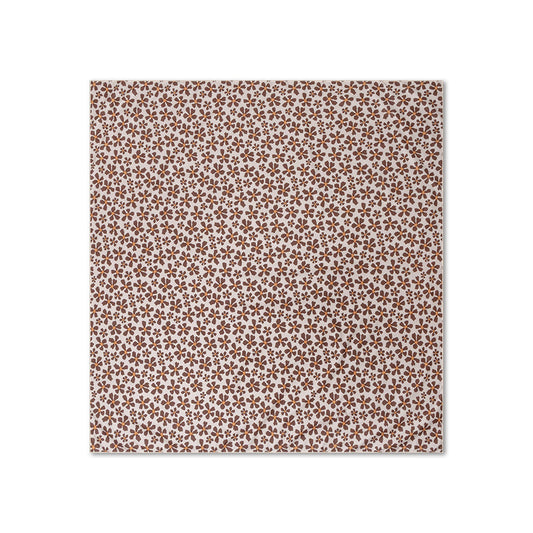 Microfiber Beach Towel - Brown - Wild Flower - 180 x 180 cm