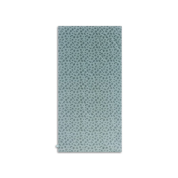 Cotton Beach Towel - Green - Leopard - 135 x 65 cm