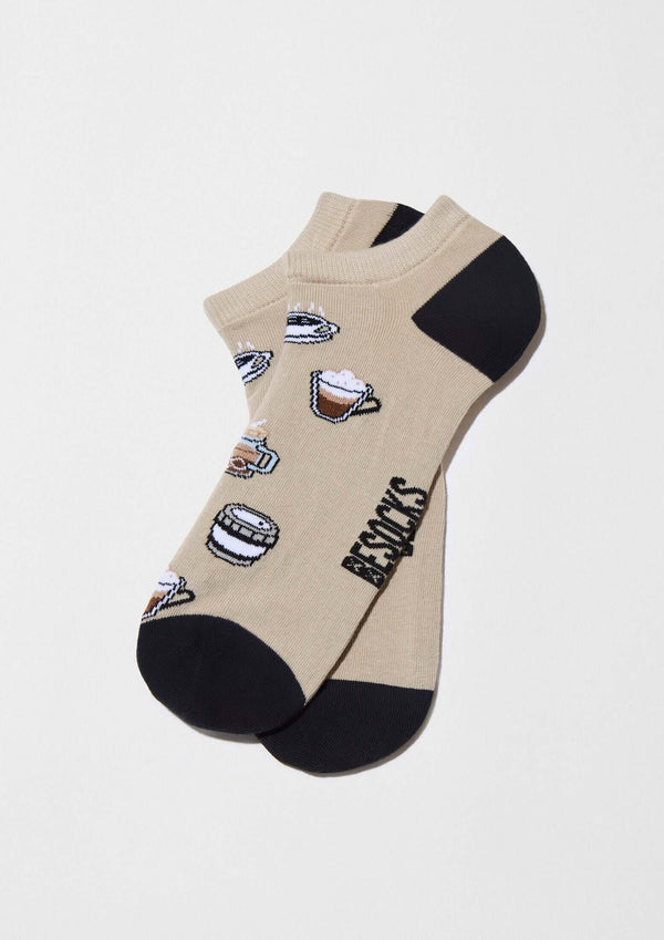 Chaussettes BeCoffee Beige Ankle – Besocks