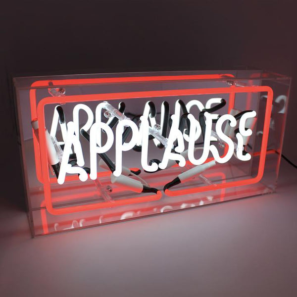 Néon APPLAUSE Locomocean | Boutique d'objets cadeaux designs