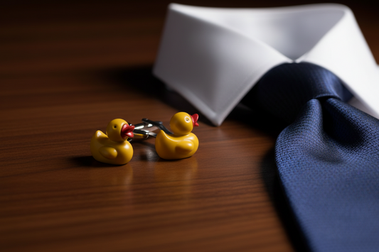 Duck Bath cufflinks