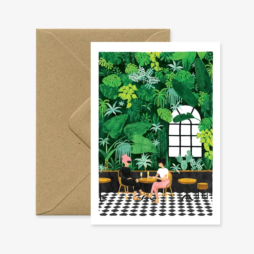 Café - Carte de voeux