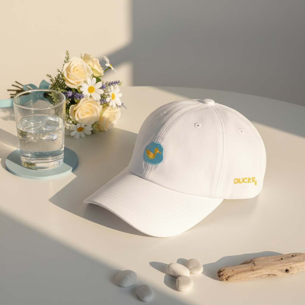 White Duck Cap "Duck"