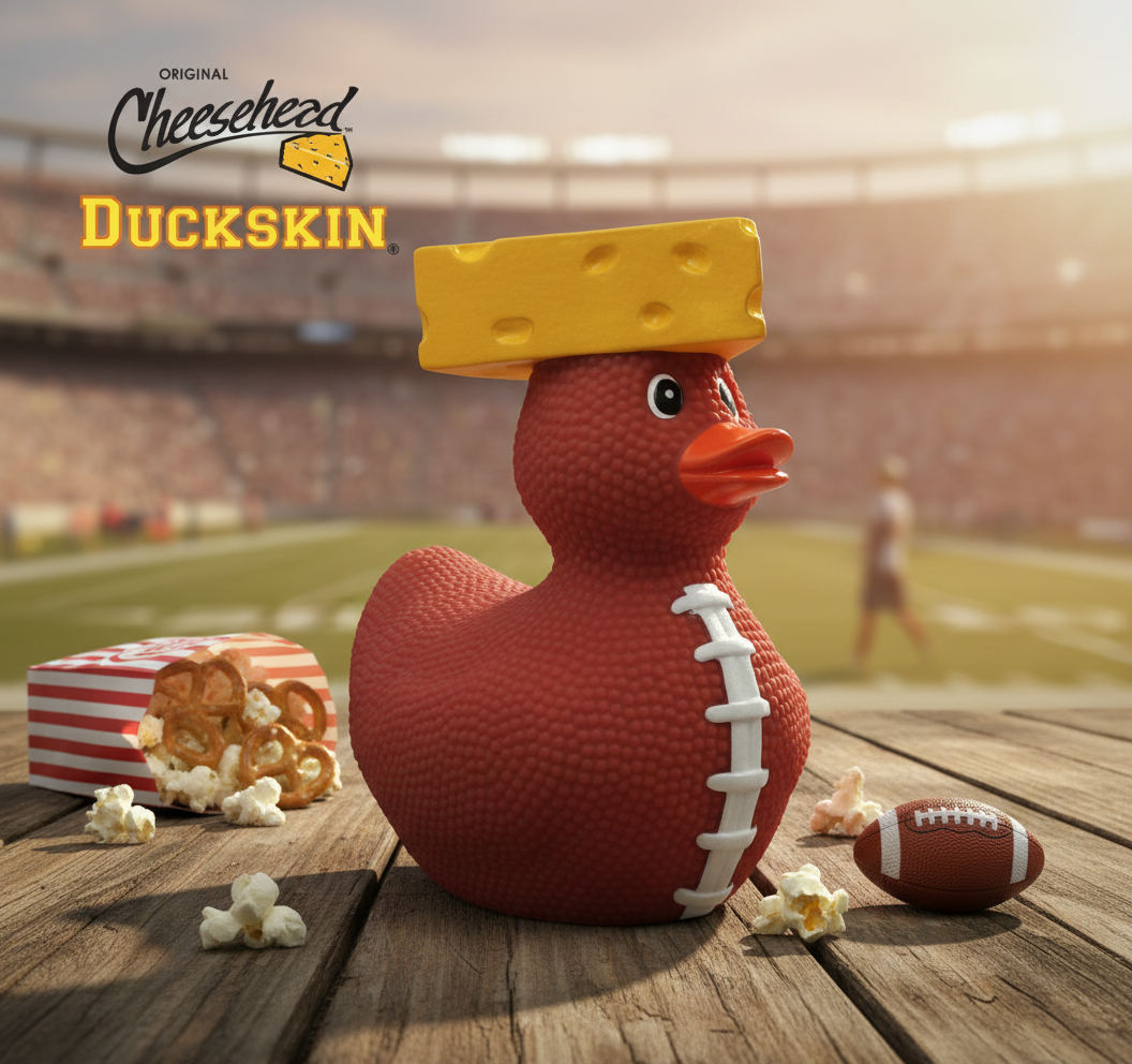 Cheesehead Duck American Football