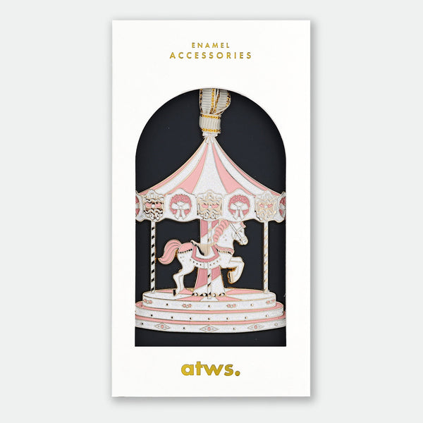 XMAS Merry-Go-Round - Christmas Ornament
