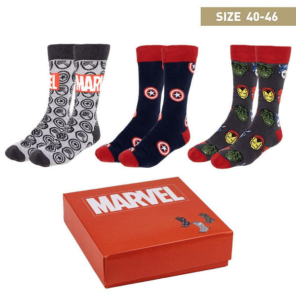 Pack of 3 Pairs of Marvel Socks - Hero